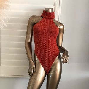 JLUXLABEL Keep Me Toasty Turtleneck Bodysuit!